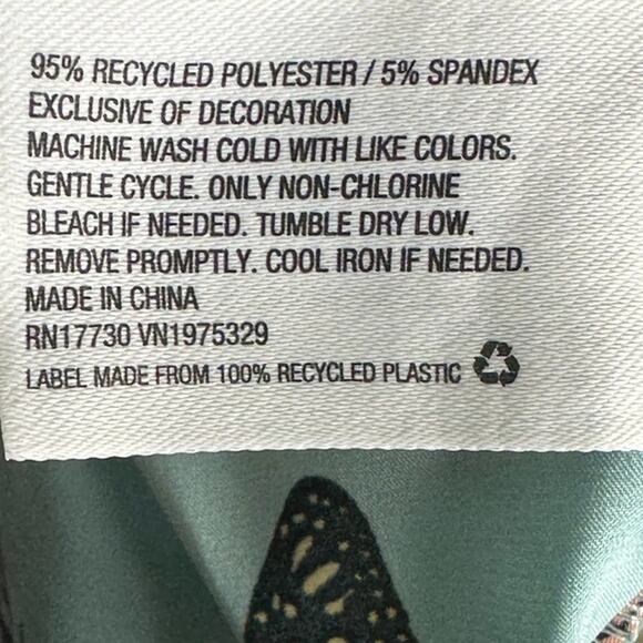 NWT Colsie Pajama Tank Top Womens S Pastel Blue Butterfly Print Whimsy Kidcore - Picture 4 of 6